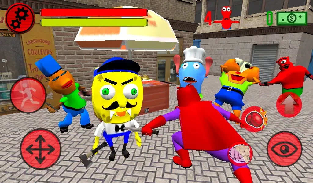 Sponge Simulator. City Survive Screenshots