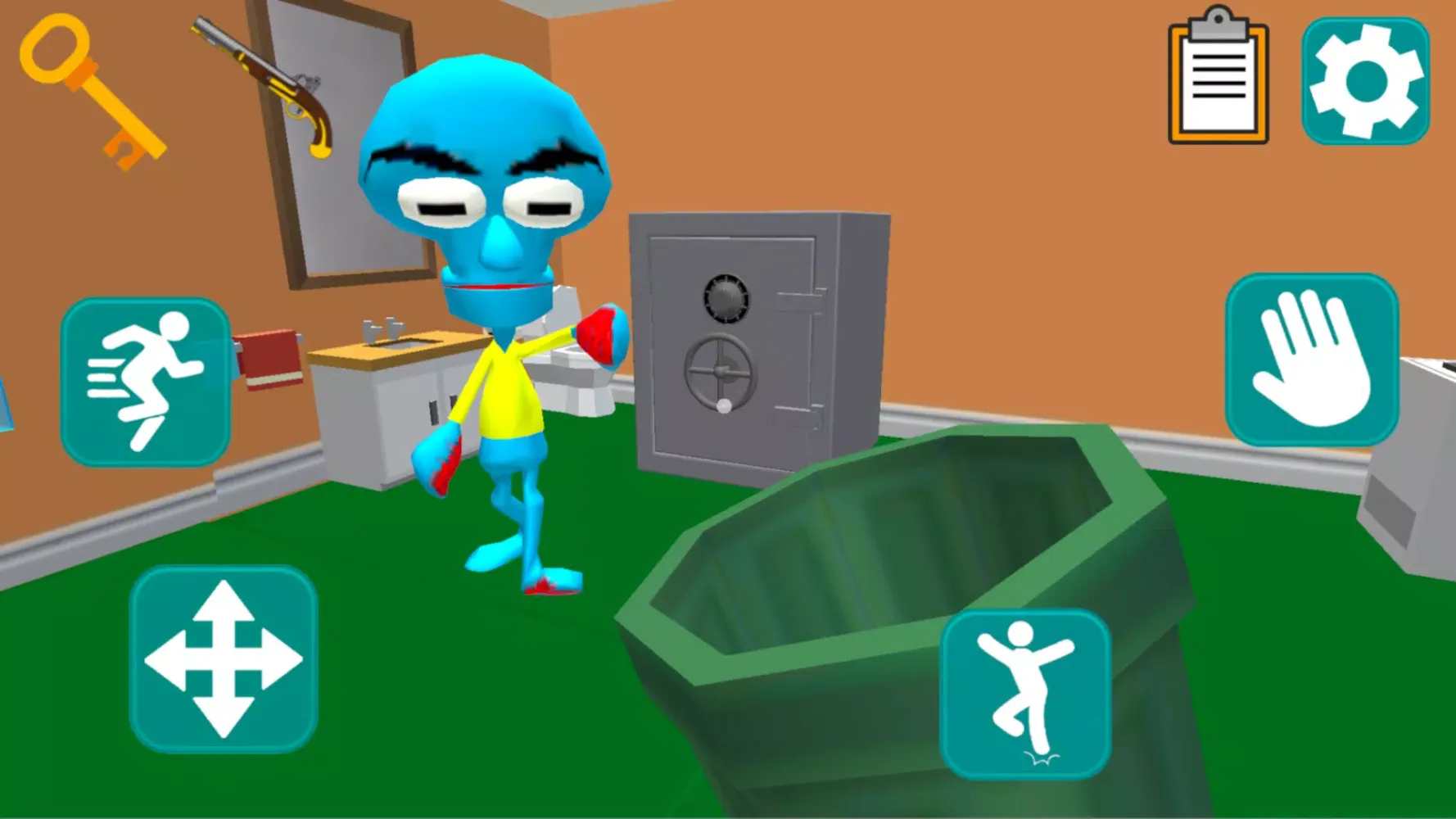 Squid Neighbor. Sponge Escape Screenshots