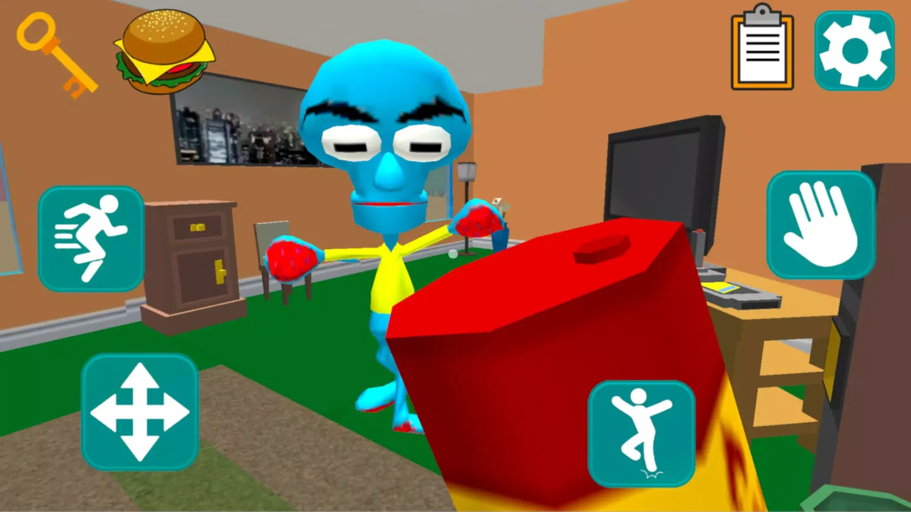 Squid Neighbor. Sponge Escape Screenshots