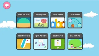 Tangkapan skrin Funny phonics
