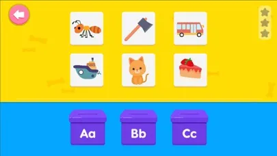 Tangkapan skrin Funny phonics