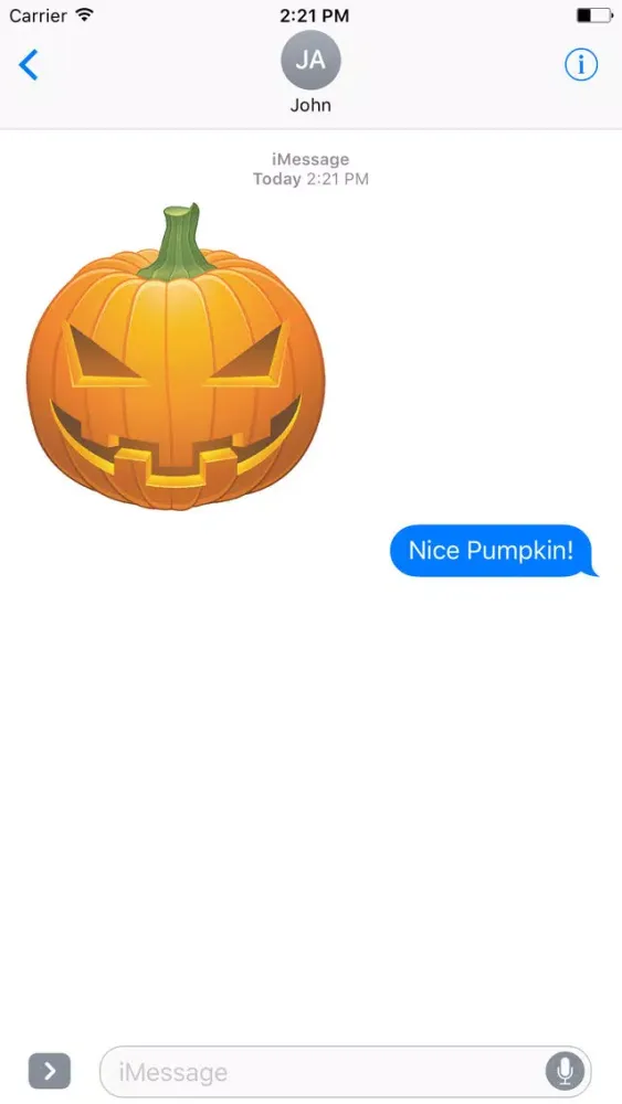 Spooky and Scary Stickers应用截图