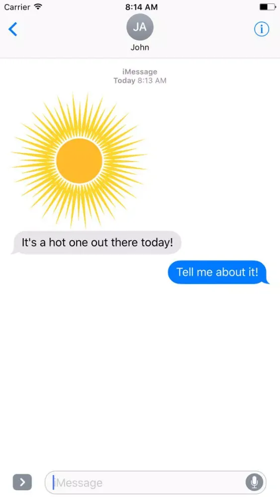 Sunshine Stickers স্ক্রিনশট
