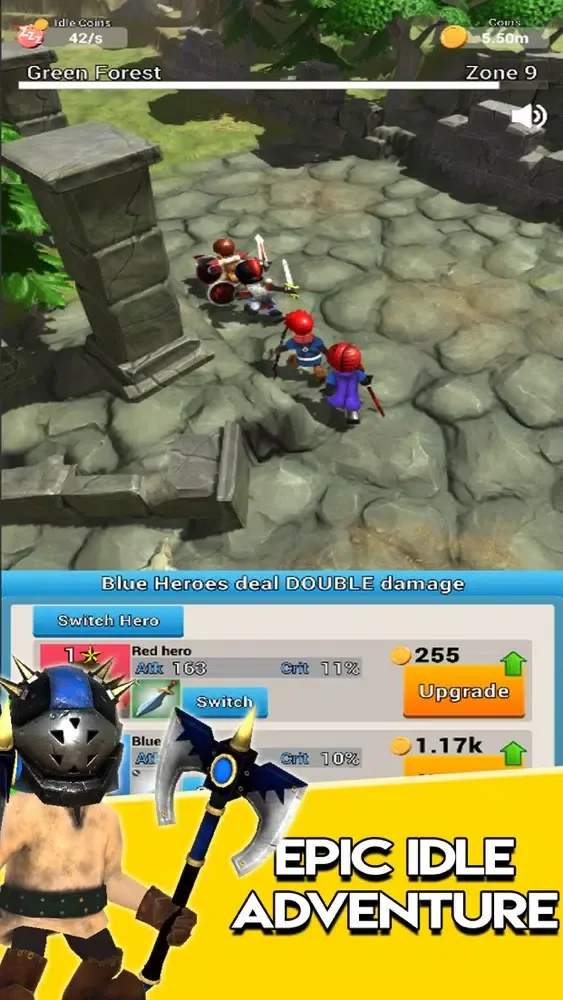 Auto Play Heroes - Idle RPG 스크린샷