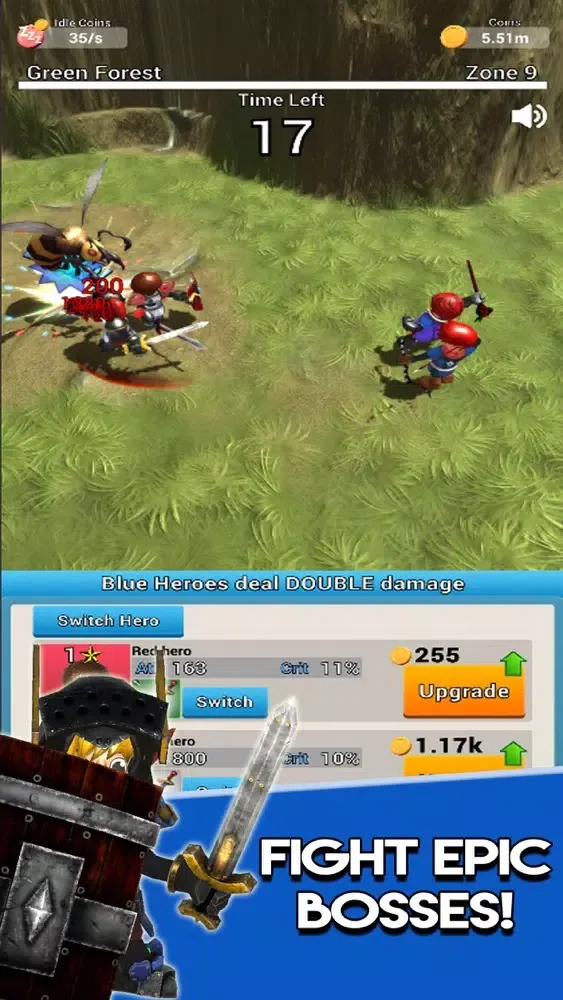 Auto Play Heroes - Idle RPG 스크린샷