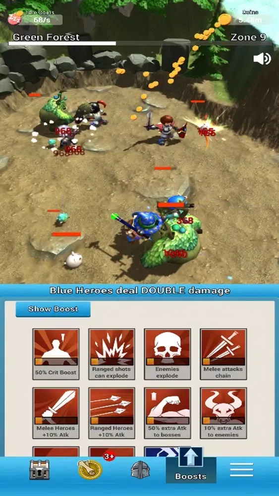 Auto Play Heroes - Idle RPG 스크린샷