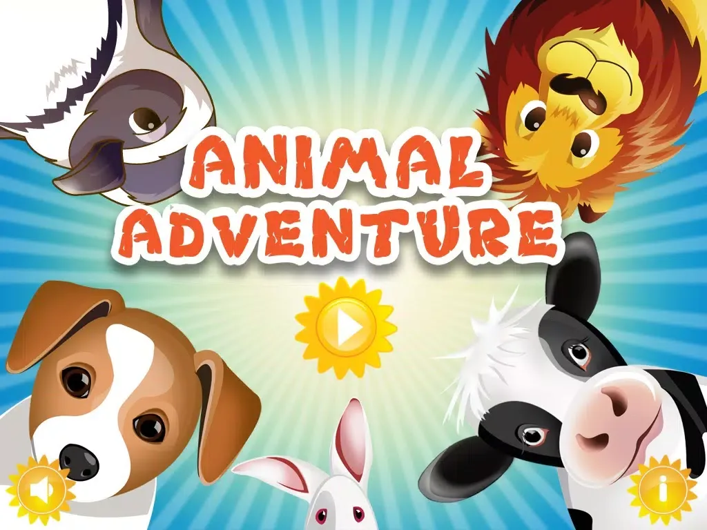 Ảnh chụp màn hình của Animals Adventure By Tinytapps iPad 