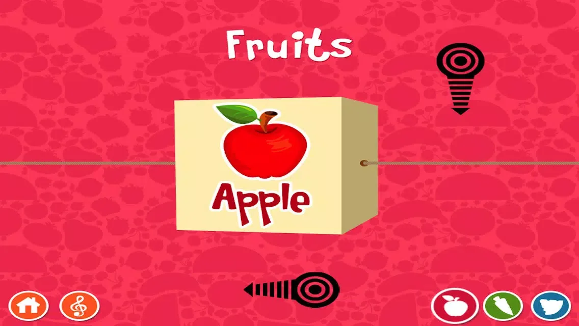 Captures d'écran de Fruits And Vegetables by Tinytapps