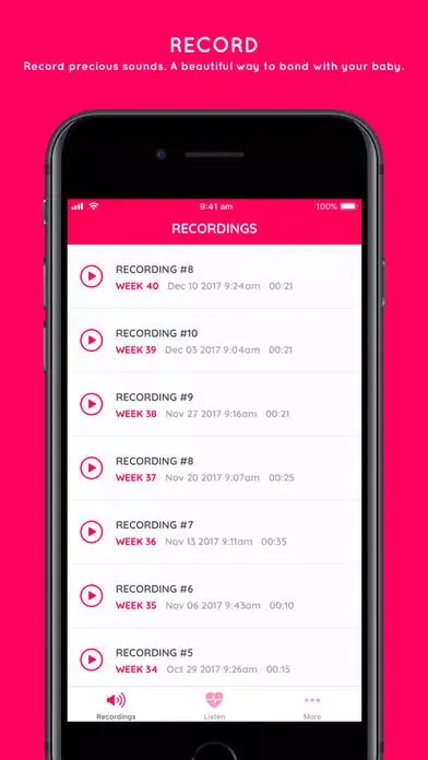 Tiny Tickers – Baby Heartbeat应用截图