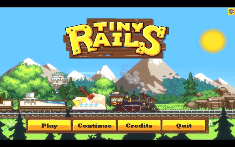 Screenshot di Tiny Rails