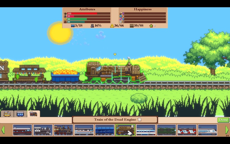 Screenshot di Tiny Rails