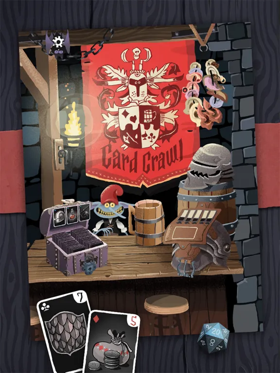 Captures d'écran de Card Crawl iPad 