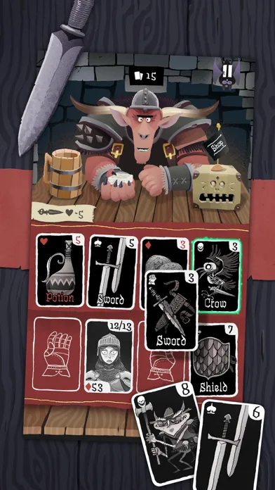 Captures d'écran de Card Crawl