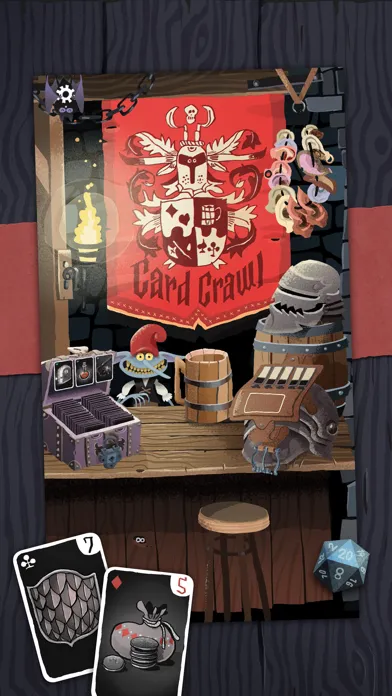 Captures d'écran de Card Crawl