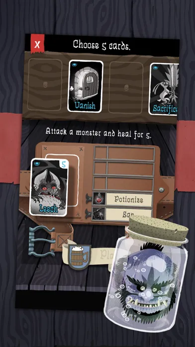 Captures d'écran de Card Crawl