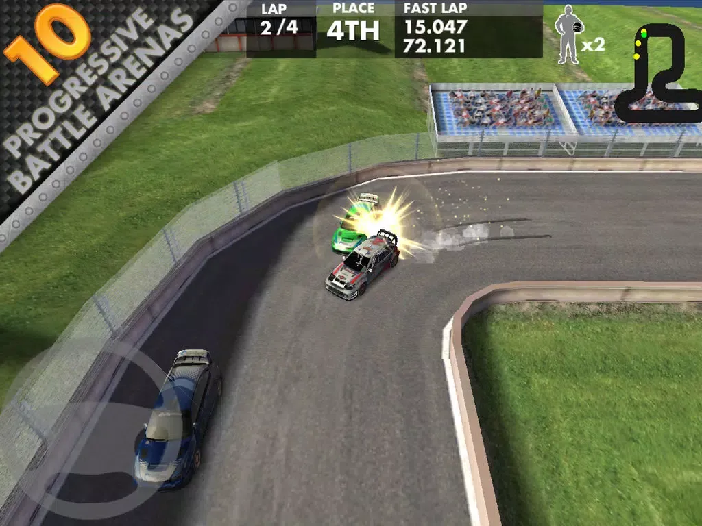 Capturas de tela do World Rally Racing iPad 