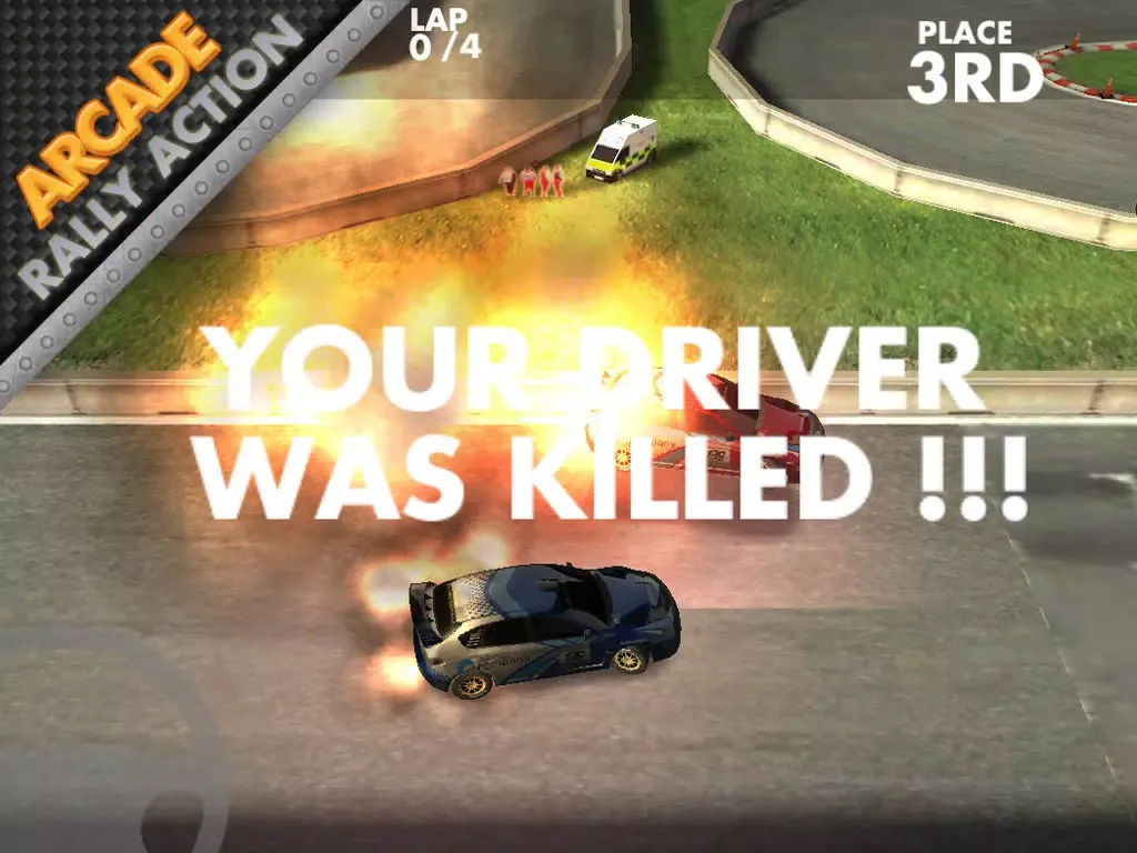 Capturas de tela do World Rally Racing iPad 