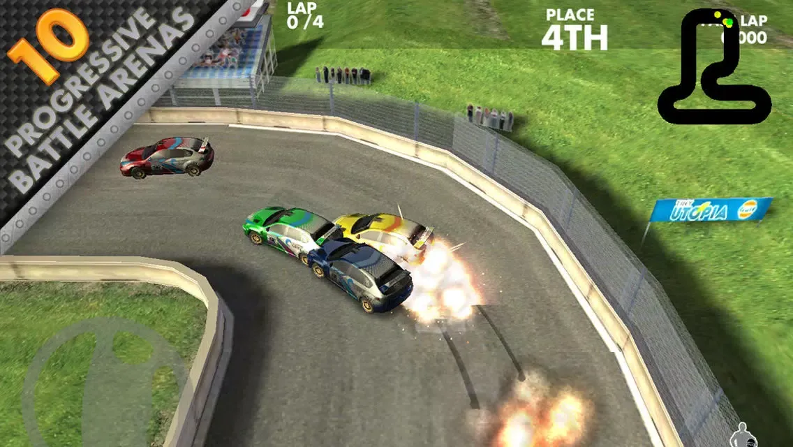 Capturas de tela do World Rally Racing