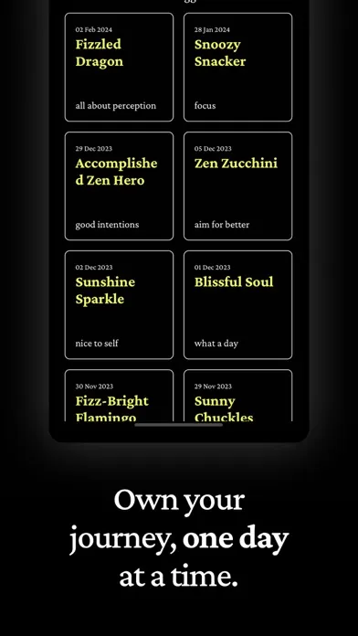 dtnt - Mindful Daily Wins 스크린샷