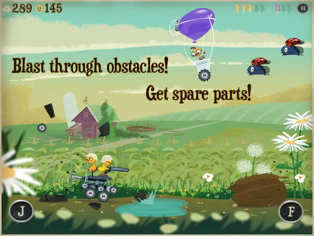 Chicks in Tanks iPad  Ekran Görüntüleri
