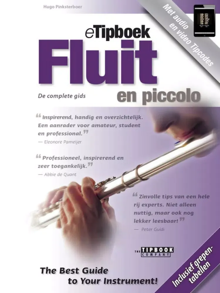 Screenshot di eTipboek Fluit en piccolo iPad 