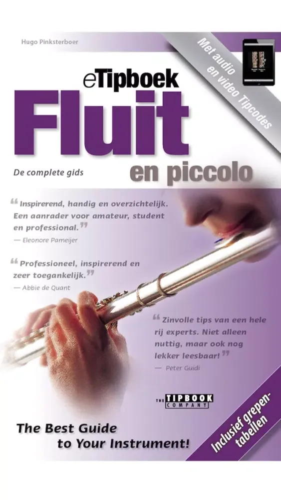 Screenshot di eTipboek Fluit en piccolo