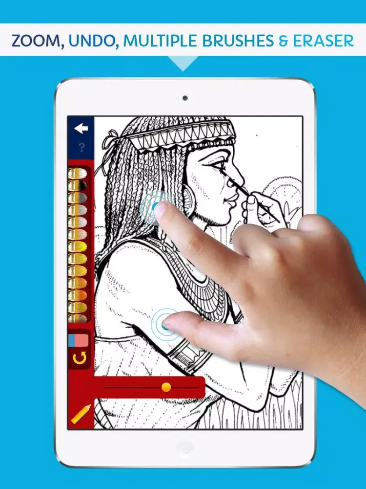 تصاویر Huebert: The world's largest digital coloring library! iPad 