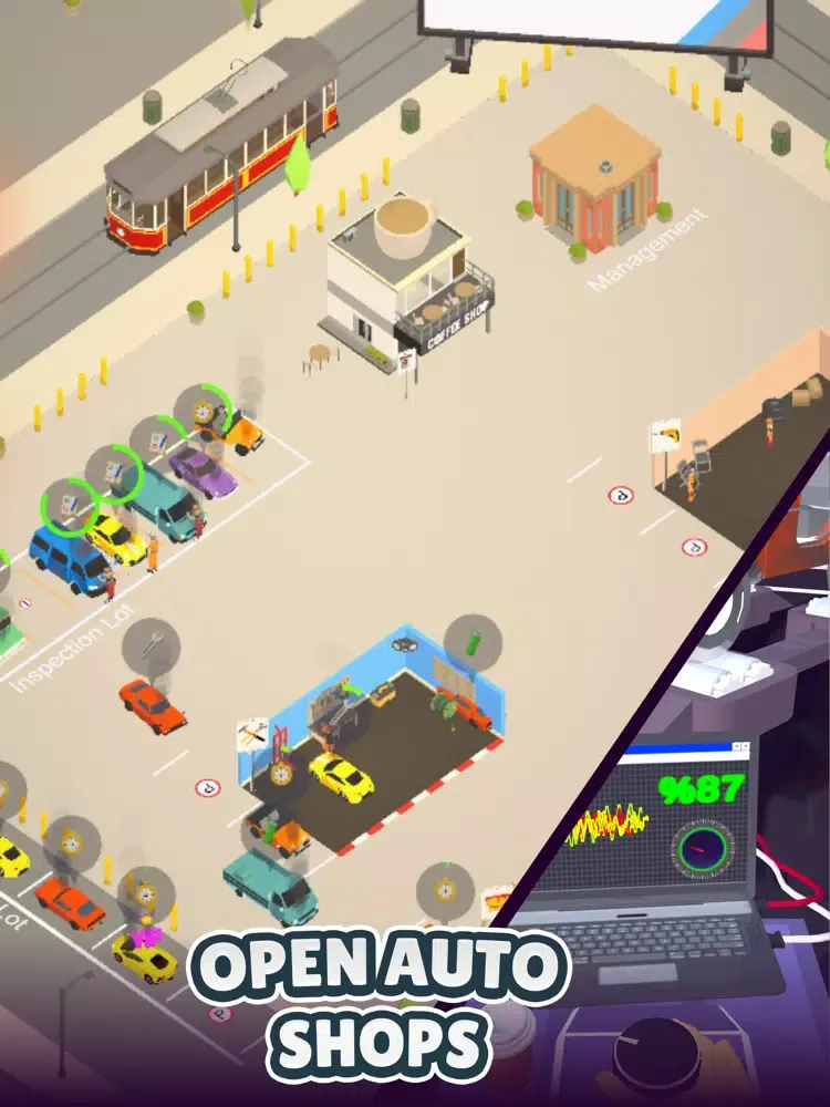 Auto Mechanic Tycoon iPad  Screenshots