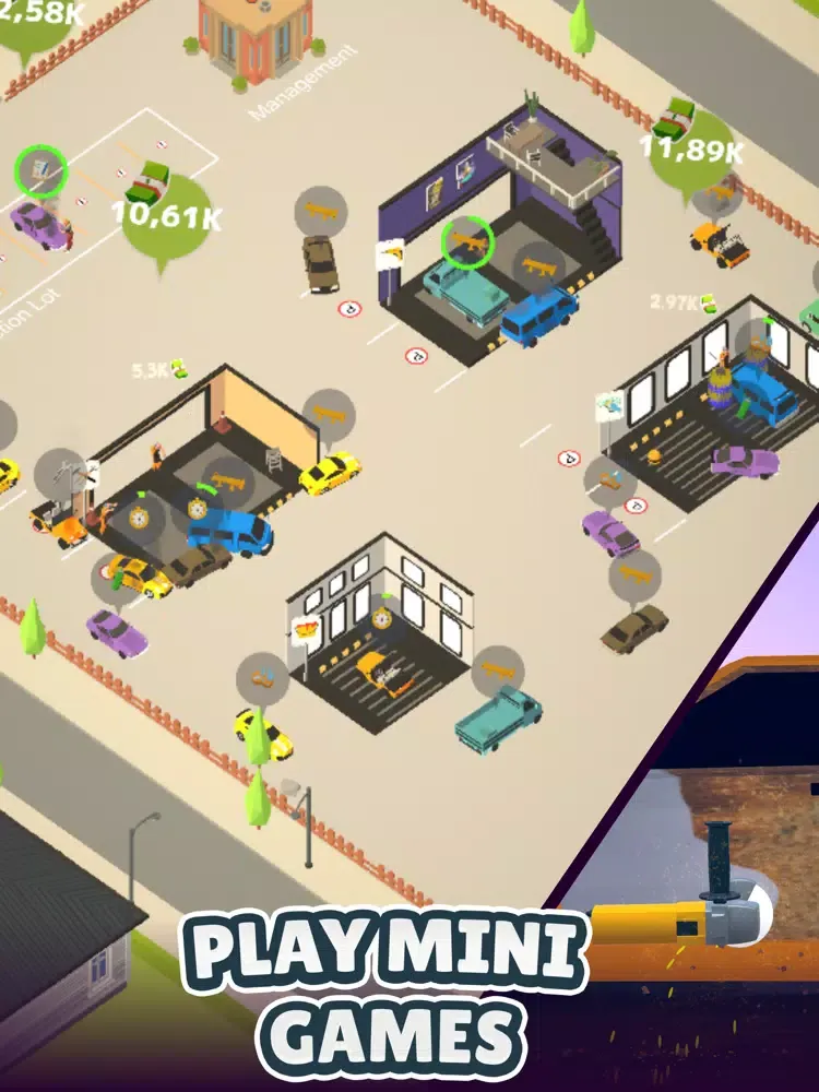Auto Mechanic Tycoon iPad  Screenshots