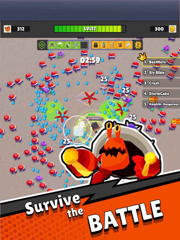 Captures d'écran de Champs.io: Multiplayer Arena iPad 