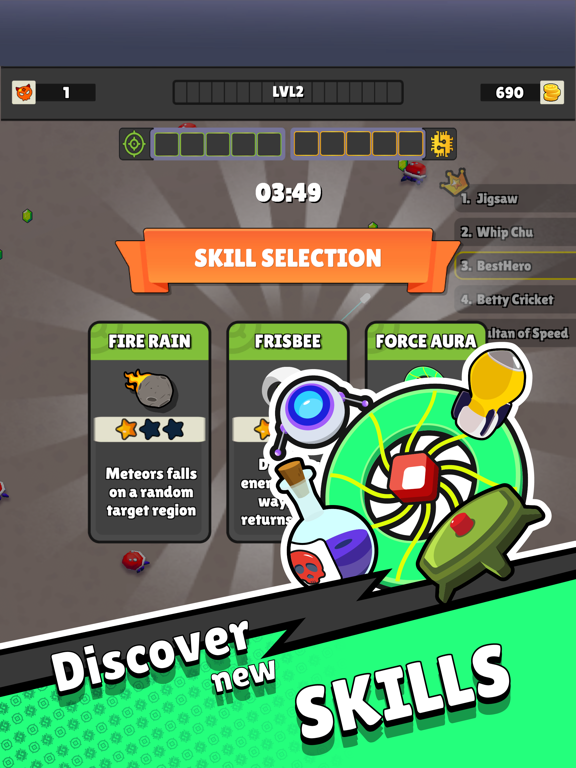 Captures d'écran de Champs.io: Multiplayer Arena iPad 