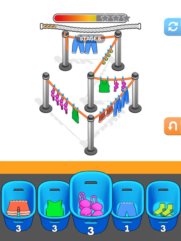 Capturas de tela do Clothes and Ropes iPad 