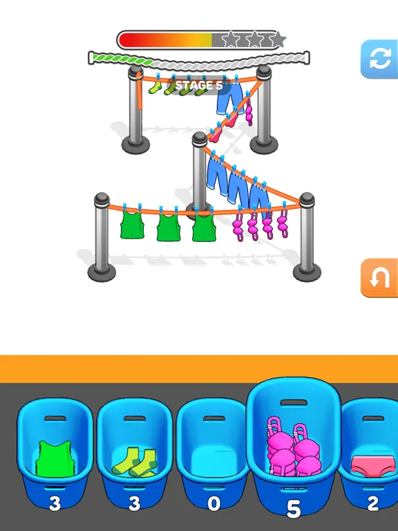 Capturas de tela do Clothes and Ropes iPad 