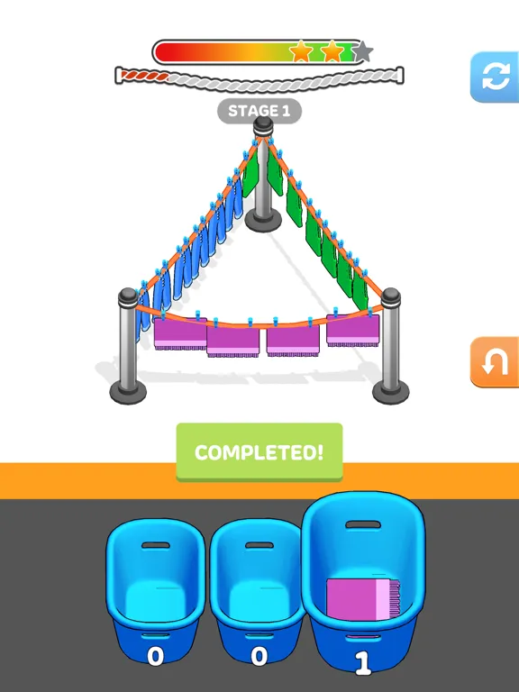 Capturas de tela do Clothes and Ropes iPad 