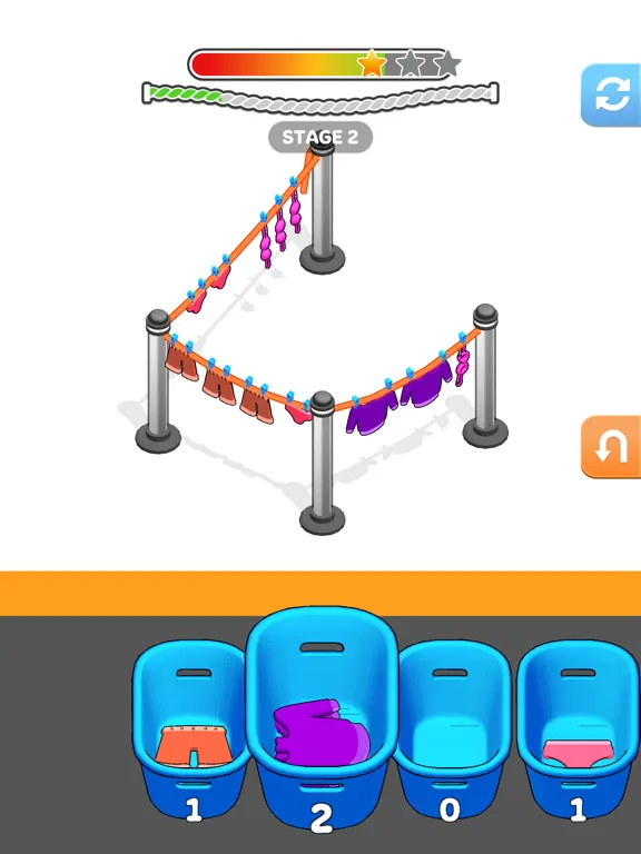 Capturas de tela do Clothes and Ropes iPad 