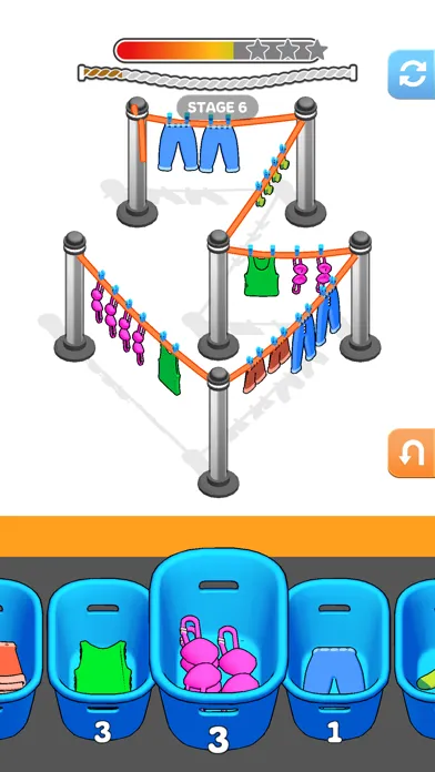 Capturas de tela do Clothes and Ropes