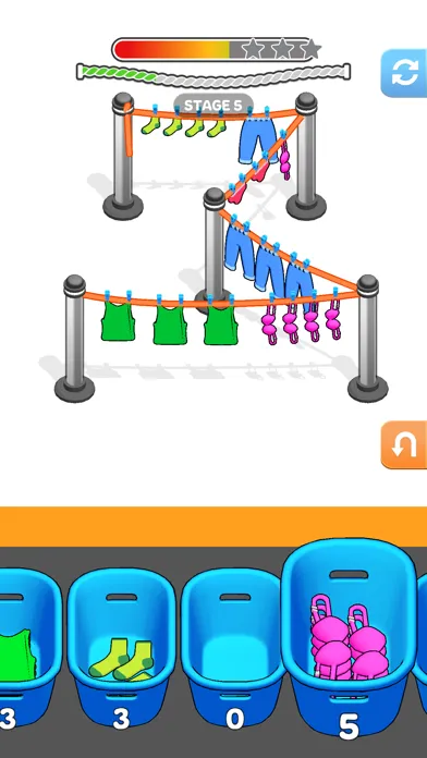 Capturas de tela do Clothes and Ropes