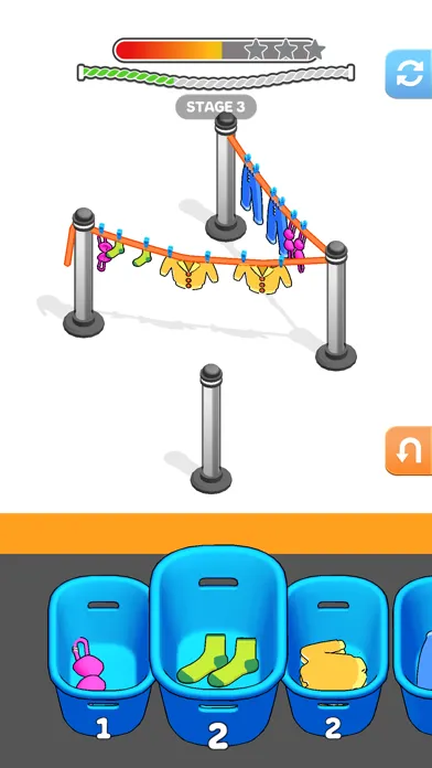 Capturas de tela do Clothes and Ropes
