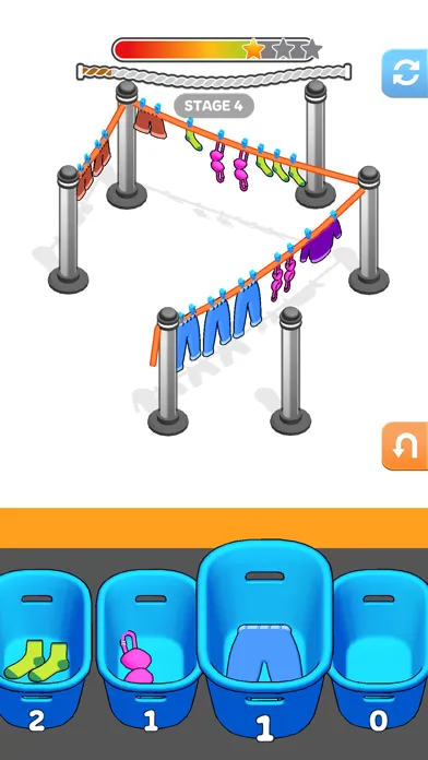 Capturas de tela do Clothes and Ropes