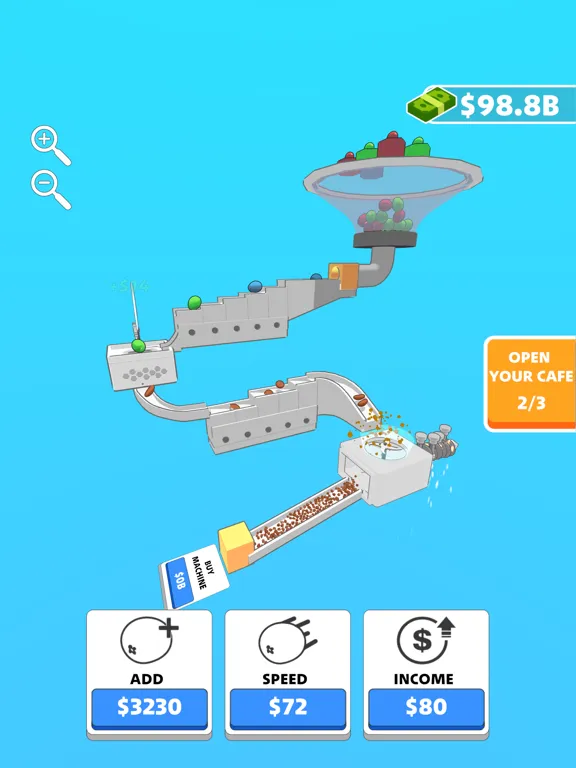 Screenshot di Coffee Factory Clicker iPad 