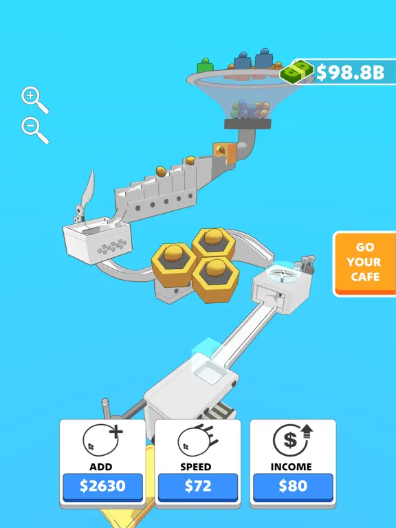 Screenshot di Coffee Factory Clicker iPad 