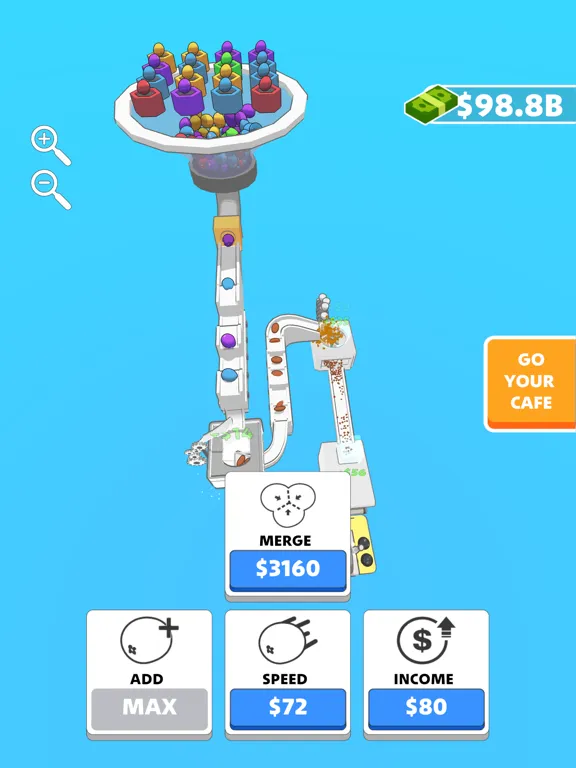 Screenshot di Coffee Factory Clicker iPad 
