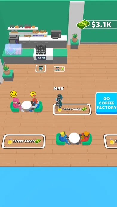 Screenshot di Coffee Factory Clicker
