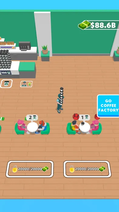 Screenshot di Coffee Factory Clicker