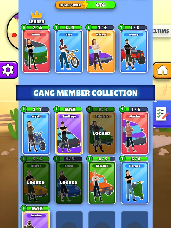 Zrzuty ekranu Gangsta Ride iPad 