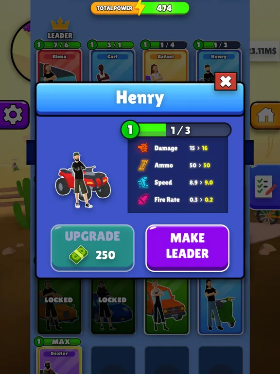 Zrzuty ekranu Gangsta Ride iPad 