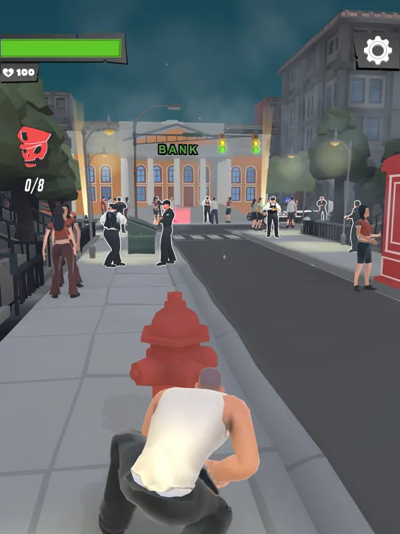Grand Theft Rush iPad  स्क्रीनशॉट