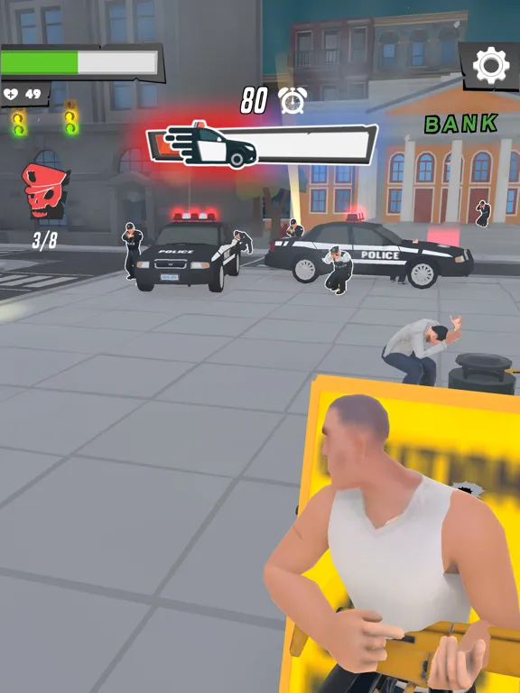 Grand Theft Rush iPad  स्क्रीनशॉट