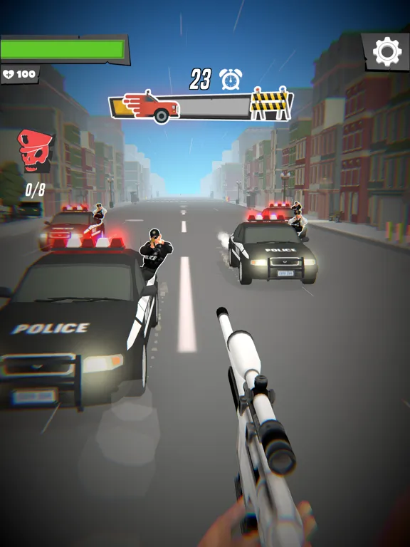 Grand Theft Rush iPad  स्क्रीनशॉट