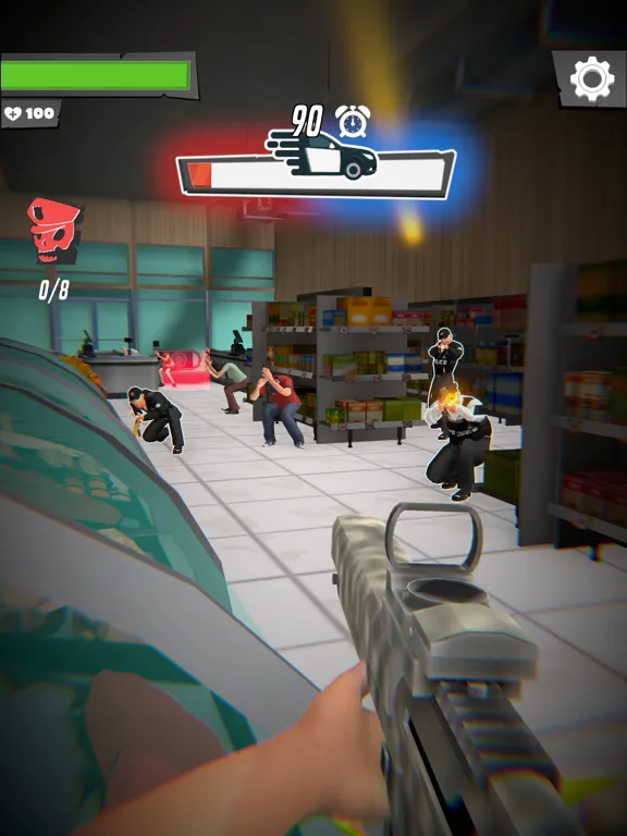Grand Theft Rush iPad  स्क्रीनशॉट